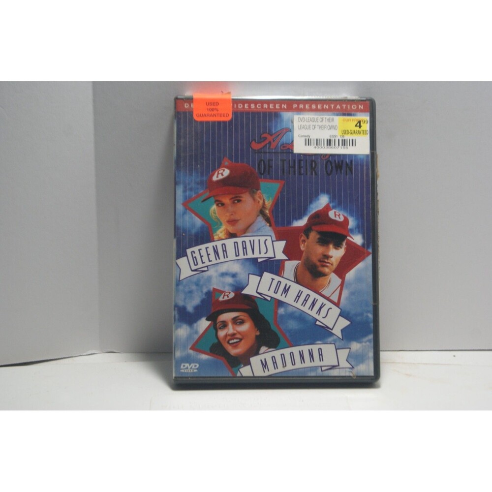 A League Of Their Own Tom Hanks Madonna Geena Davis Women's Baseball Comedy